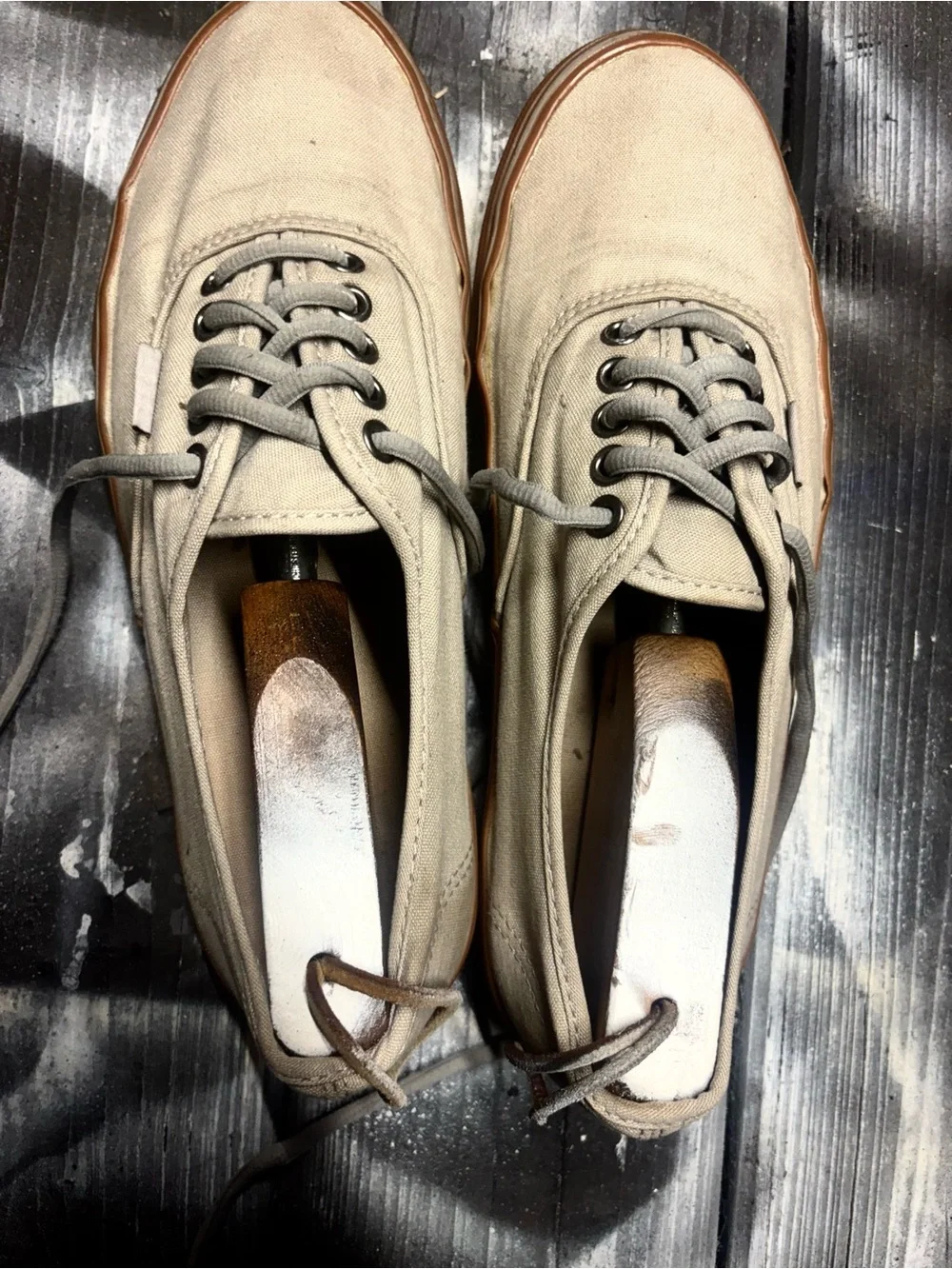Tan & brown Vans sneakers #skateboarding #classic M9.5